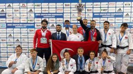 Avrupa Gençler Judo Şampiyonası’nda Türkiye gümüş madalya kazandı