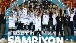 Erkekler Federasyon Kupası’nda Şampiyon Manisa Büyükşehir Belediyespor’un