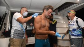 Milli sporcu Emre Seven Mersin’den KKTC’ye yüzecek
