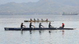 300’e yakın sporcu ‘Körfez Kupası’ için kürek çekiyor