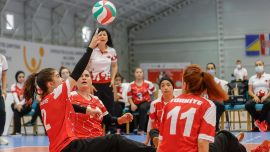 Avrupa Oturarak Voleybol Şampiyonası Antalya’da başladı