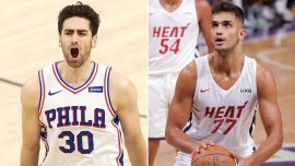 Furkan Korkmaz ile Ömer Faruk Yurtseven NBA’de sahaya çıktı