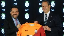 Galatasaray-Nef sponsorluk anlaşması imzalandı