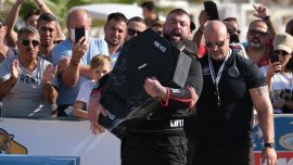 “Dünyanın en güçlü sporcuları” Alanya’da