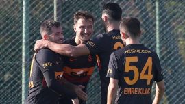Galatasaray hazırlık maçında Bursaspor’u yendi