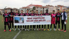 Selde kaybolan futbolcuyu Karabük’teki takım arkadaşları unutmadı