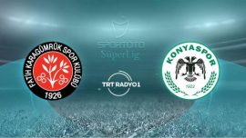 Fatih Karagümrük’ün konuğu Konyaspor