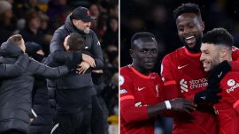 Liverpool son dakika golüyle lider