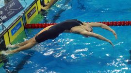 Milli yüzücü Ekaterina Avramova Türkiye rekoru kırdı