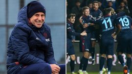 Trabzonspor 2021 yılını Abdullah Avcı ile lider tamamladı