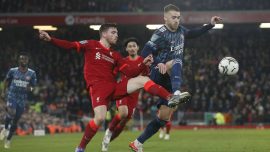 Liverpool, Lig Kupası maçında Arsenal ile berabere kaldı