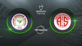 Rizespor Antalyaspor’u ağırlayacak