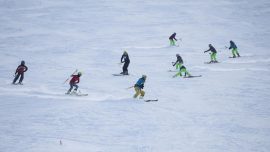 Tuncelili kayakçılar milli forma hedefiyle çalışıyor
