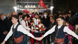 Furkan Akar Erzurum’da coşkulu karşılama