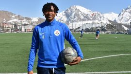 Hakkarigücü’nde üçüncü Afrikalı futbolcu