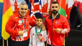Muaythai sporcusu Erdem Kaçar Avrupa ikincisi