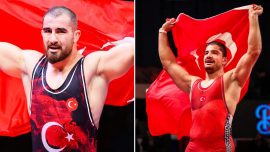 Feyzullah Aktürk Taha Akgül’den altın madalya