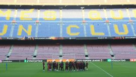 Galatasaray 20 yıl sonra Nou Camp Stadı’na çıktı