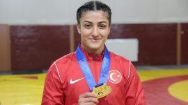 Milli güreşçi Elvira Kamaloğlu: Hedeflerimiz büyük