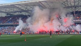 Trabzonspor’dan “şampiyonluk” antrenmanı