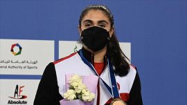 Türk eskrim tarihinde bir ilk: Aleyna Ertürk’ten bronz madalya