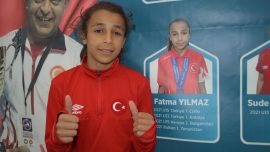 Genç milli güreşçi Fatma Yılmaz’ın başarısının sırrı köy hayatı