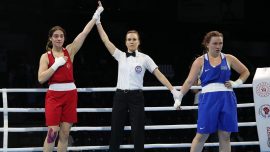 Milli boksör Büşra Işıldar son 16 turuna kaldı