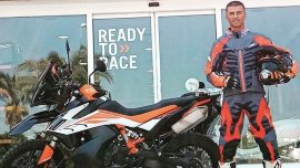 Milli sporcu Serkan Özdemir Yunanistan’da birinci oldu