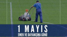 Spor Toto Süper Lig takımlarının 1 Mayıs paylaşımları