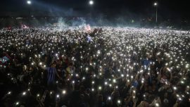 Trabzonspor’un şampiyonluk coşkusu: Binlerce taraftar Yenikapı’ya akın etti