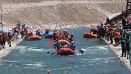 Yozgat’ta rafting heyecanı
