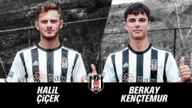 Beşiktaş’tan iki genç futbolcuya profesyonel sözleşme