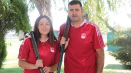 Plak Atışları Avrupa Şampiyonası’nda milli sporcular gümüş madalya kazandı