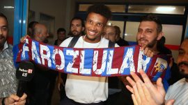 Trabzonspor’un transfer görüşmesi yaptığı Gbamin, Trabzon’a geldi
