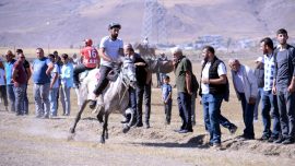 Ardahan’da rahvan atları yarıştı
