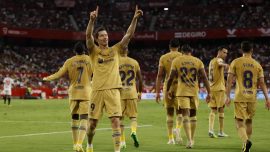 Barcelona Sevilla’ya fark attı