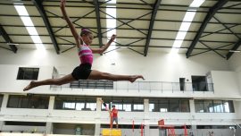 “Cimnastikçi fabrikası”nda yıldız sporcular yetiştiriliyor