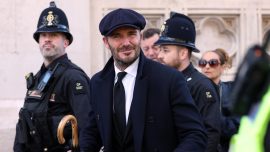 David Beckham Kraliçe’nin naaşını ziyaret etti