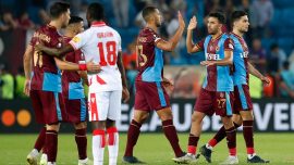 Trabzonspor Avrupa’da galibiyet özlemine son verdi
