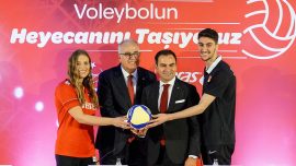 Türkiye Voleybol Federasyonu’na sponsor desteği