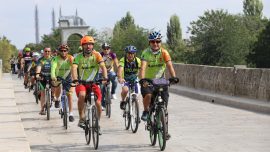 Uluslararası 3 Kapı Bisiklet Festivali Edirne’de başladı