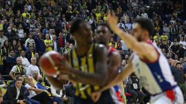 Anadolu Efes ve Fenerbahçe Beko Avrupa Ligi seyirci ortalamasında ilk 5’te
