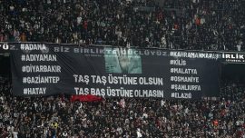 Depremzedeler Dolmabahçe’de unutulmadı