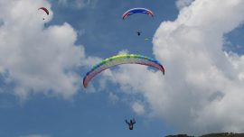 Dünya Yamaç Paraşütü Hedef Şampiyonası Alanya’da başladı