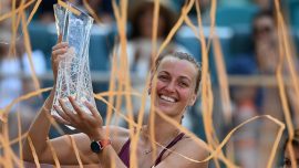 Miami Açık Tenis Turnuvası’nda tek kadınlar şampiyonu Kvitova