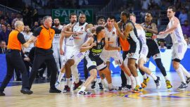 Olaylı Real Madrid-Partizan maçının skoru tescil edildi