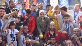 İşitme Engelliler Futbol Süper Ligi’nin şampiyonu “Gölcük” oldu
