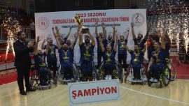Tekerlekli Sandalye Basketbolunda şampiyon Fenerbahçe