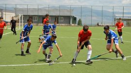 Erzurum’da hokey müsabakaları başladı