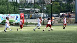 Kırıkkale’de futbol şenliği heyecanı yaşanıyor